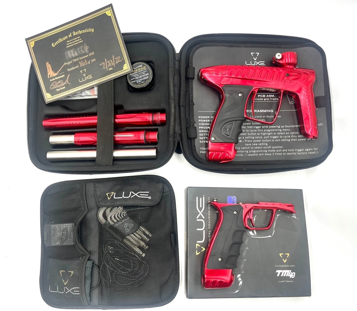 LUXE TM40 O-NEG PROJECT G USED - P8Ball - Buy, Sell, Trade