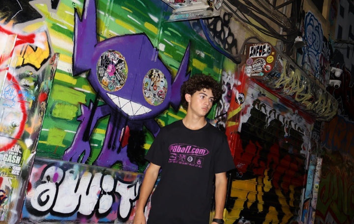 P8BALL GRAPHIC TEE “TESTING MY LUCK” NEW - P8Ball - Buy, Sell, Trade