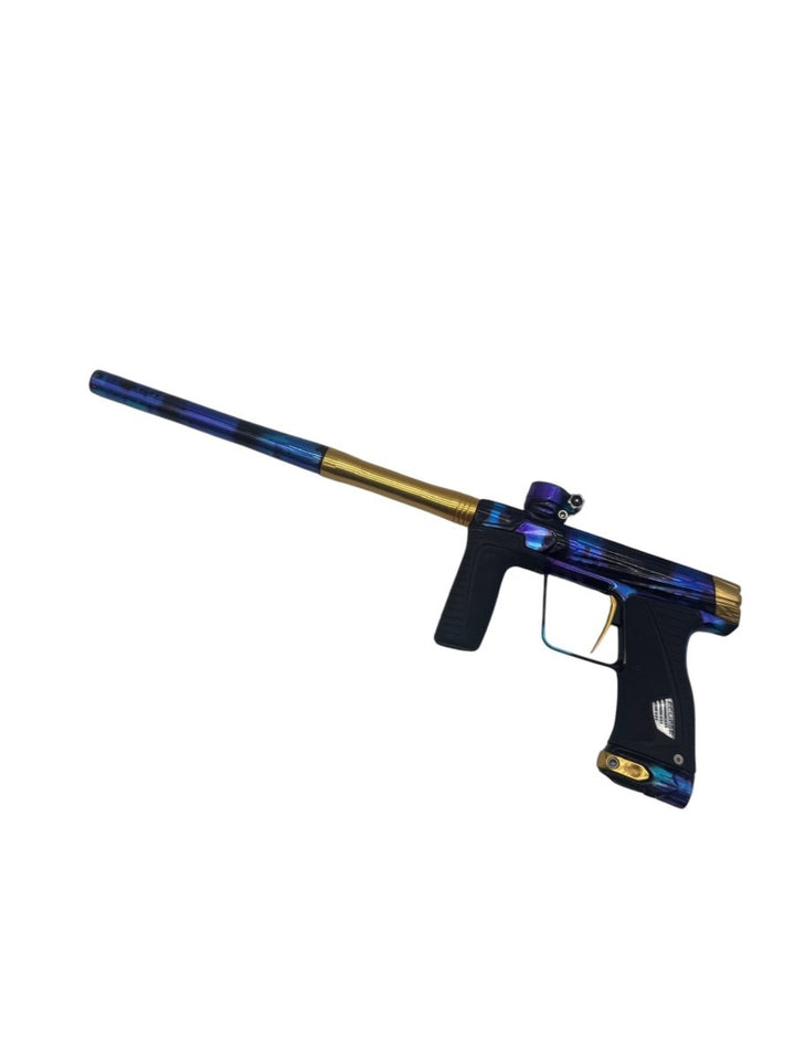 PLANET ECLIPSE 180R CUSTOM ANODIZED GOLD/BLACK BLUE USED - P8Ball - Buy, Sell, Trade
