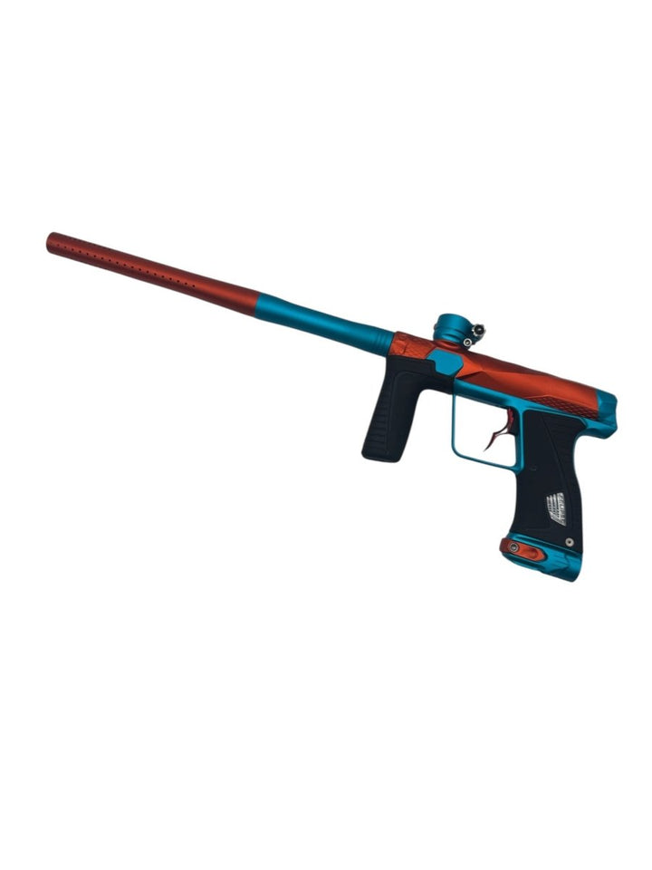 PLANET ECLIPSE 180R IMFAMOUS EDITION ORANGE/BLUE USED - P8Ball - Buy, Sell, Trade