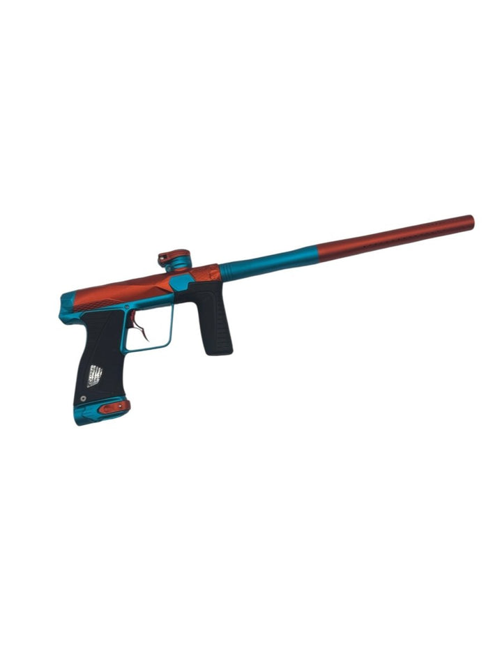 PLANET ECLIPSE 180R IMFAMOUS EDITION ORANGE/BLUE USED - P8Ball - Buy, Sell, Trade