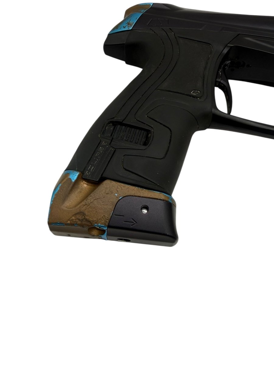 PLANET ECLIPSE CS1 BLACK/BROWN/BLUE “PARTS SPRAY PAINTED” USED - P8Ball - Buy, Sell, Trade