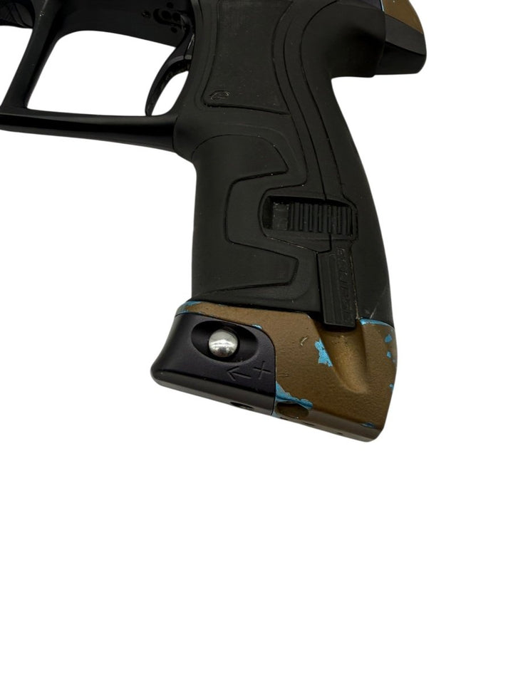 PLANET ECLIPSE CS1 BLACK/BROWN/BLUE “PARTS SPRAY PAINTED” USED - P8Ball - Buy, Sell, Trade