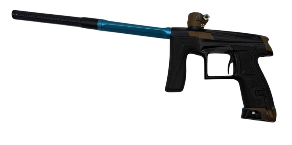 PLANET ECLIPSE CS1 BLACK/BROWN/BLUE “PARTS SPRAY PAINTED” USED - P8Ball - Buy, Sell, Trade