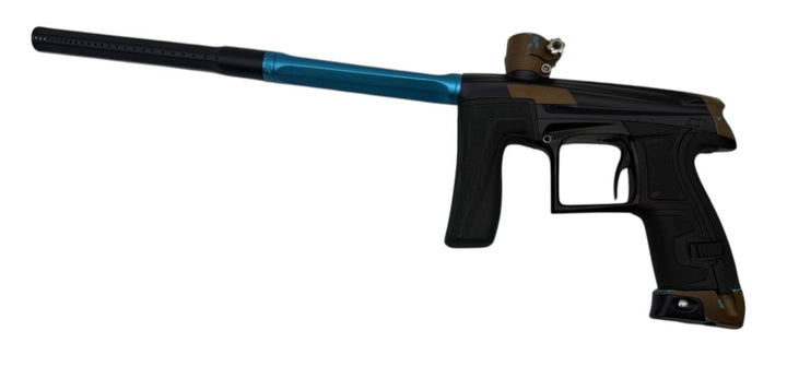 PLANET ECLIPSE CS1 BLACK/BROWN/BLUE “PARTS SPRAY PAINTED” USED - P8Ball - Buy, Sell, Trade