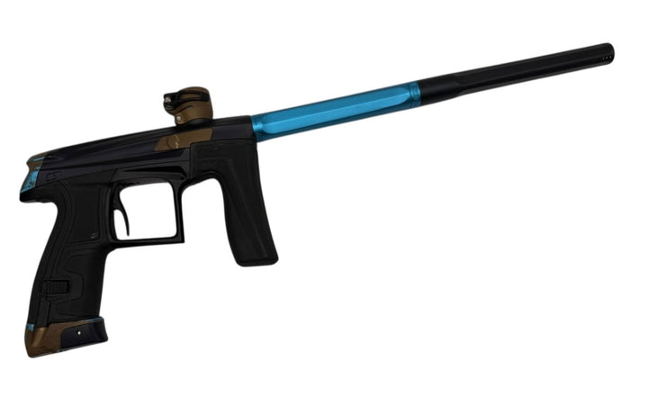 PLANET ECLIPSE CS1 BLACK/BROWN/BLUE “PARTS SPRAY PAINTED” USED - P8Ball - Buy, Sell, Trade