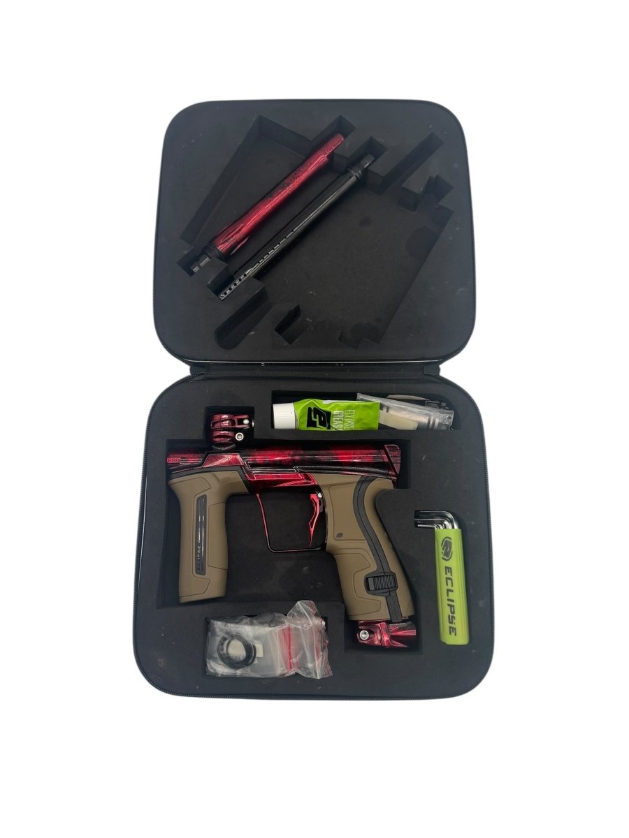PLANET ECLIPSE CS2 PRO/ CUSTOM ANODIZIED RED/BLACK - P8Ball - Buy, Sell, Trade
