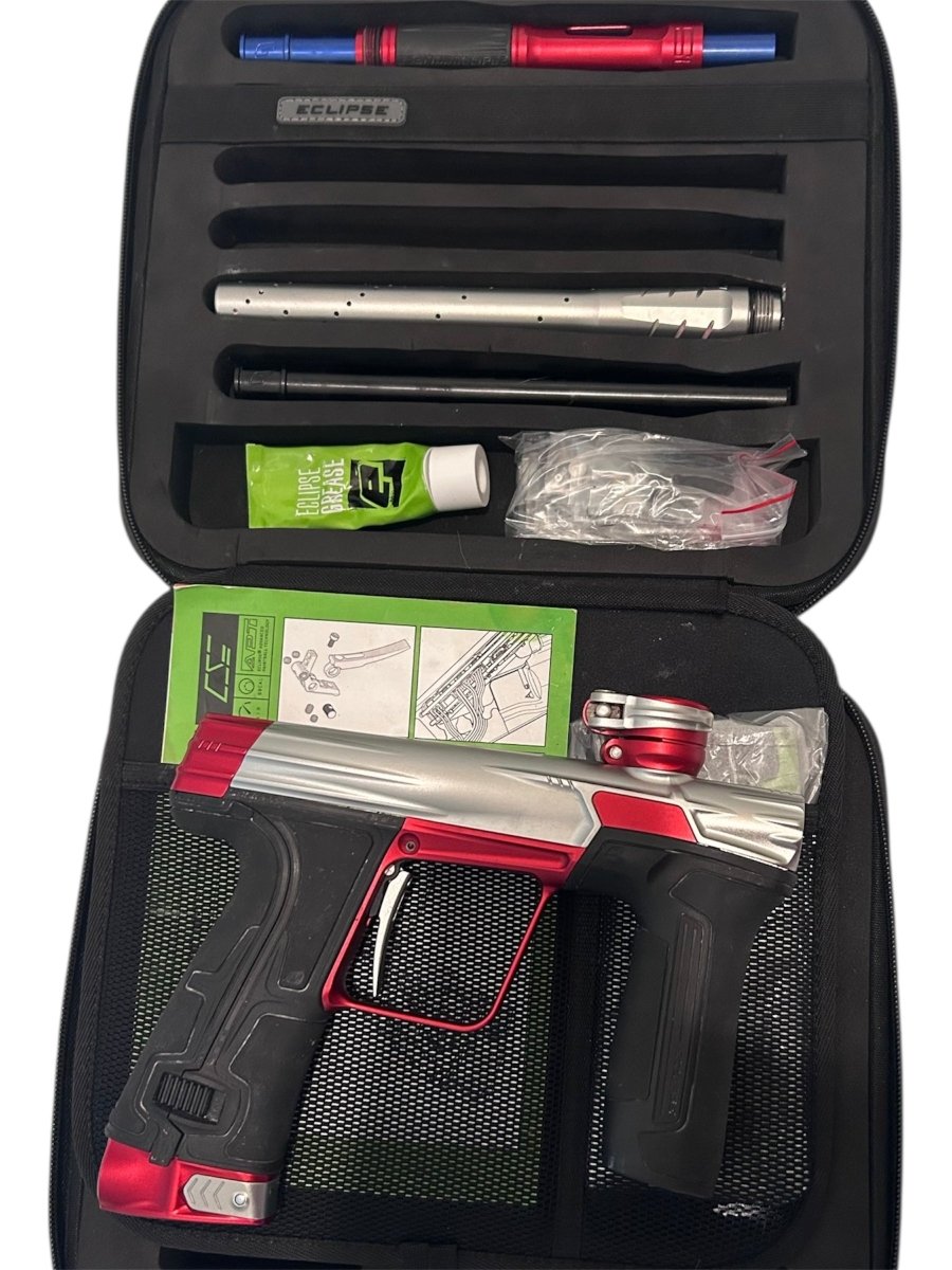 PLANET ECLIPSE CS3 SILVER / RED - USED - P8Ball - Buy, Sell, Trade