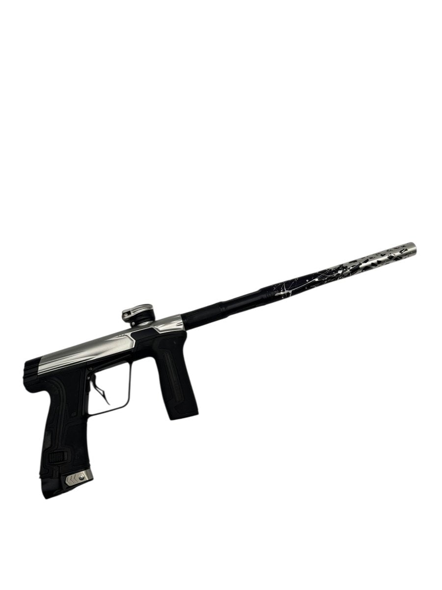 PLANET ECLIPSE CS3 SILVER/BLACK USED W/CUSTOM ANODIZED BARREL TIP - P8Ball - Buy, Sell, Trade