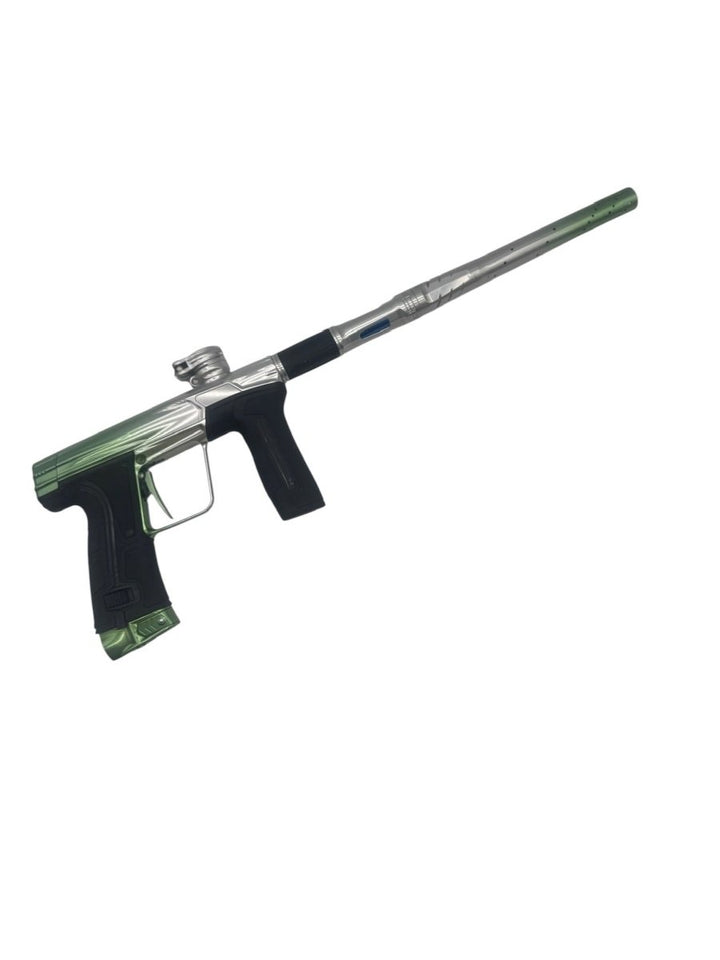 PLANET ECLIPSE CS3 SILVER/GREEN FADE USED GLOSS - P8Ball - Buy, Sell, Trade