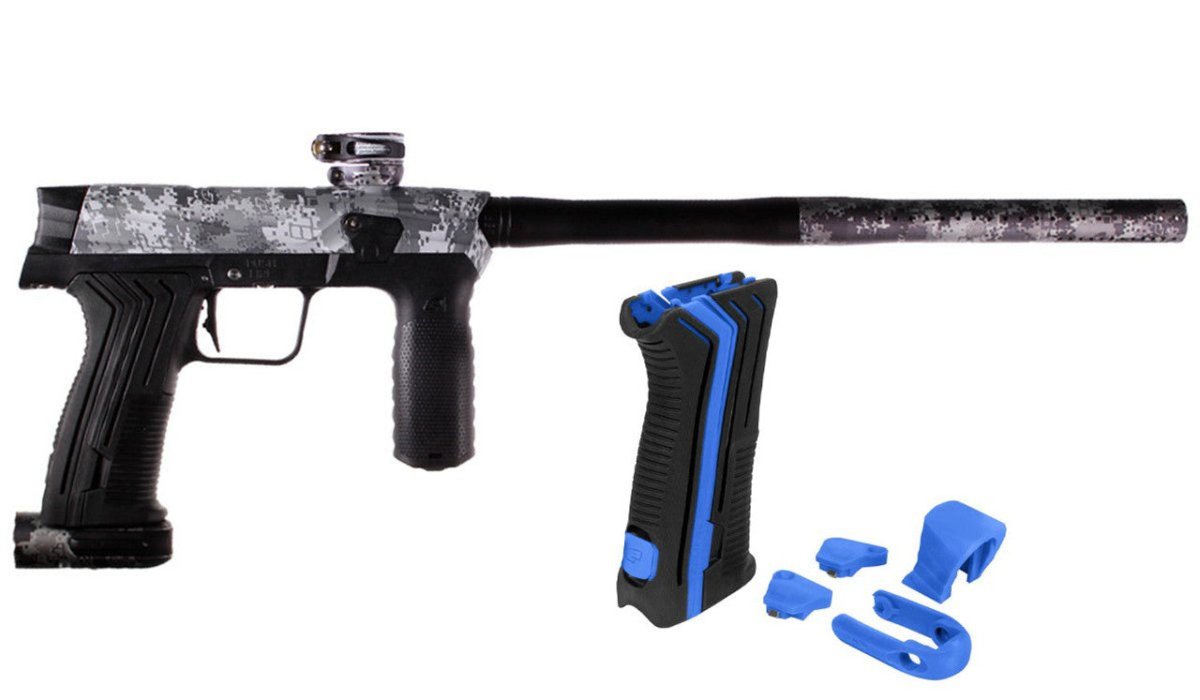 Planet Eclipse Etha 3 Mechanical Paintball Marker Gun - HDE Urban w/ Blue Grips - NEW - P8Ball - Buy, Sell, Trade