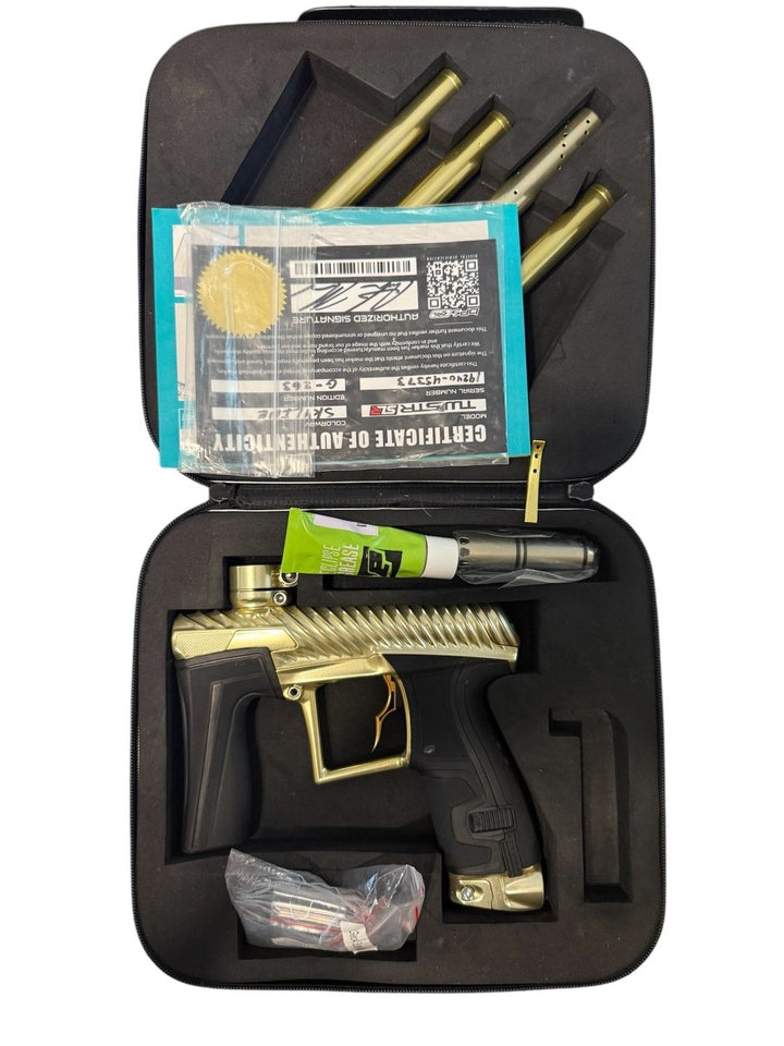 PLANET ECLIPSE GEO 4 TWISTER GLOSS GOLD USED - P8Ball - Buy, Sell, Trade