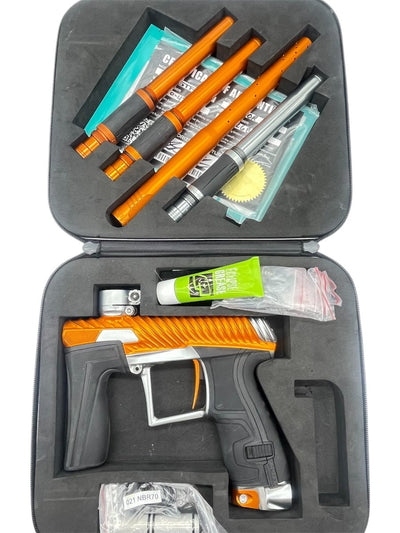 PLANET ECLIPSE GEO 4 TWISTER - ORANGE / SILVER - USED - P8Ball - Buy, Sell, Trade