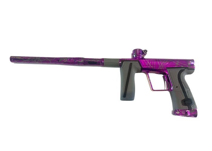 Anodized Geo R5 PLANET ECLIPSE GEO R5 GLOSS ANODIZED SPLASH PURPLE W/GREY GRIPS USED ...