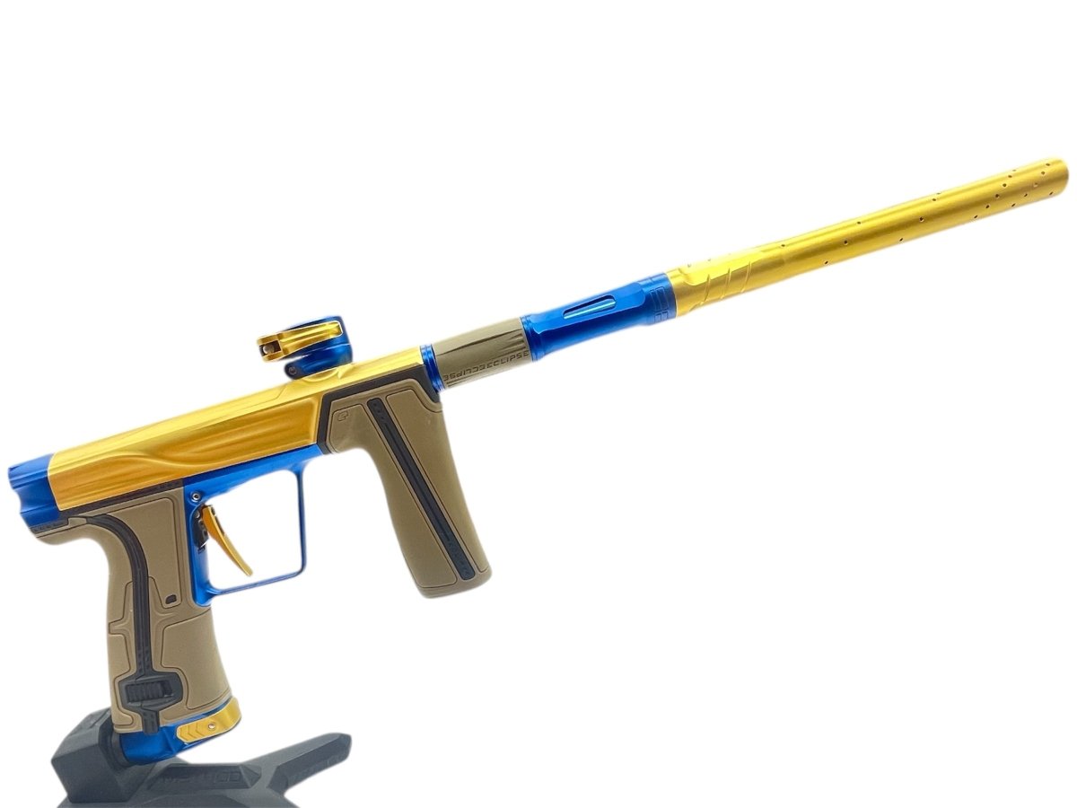 Anodized Geo R5 PLANET ECLIPSE GEO R5 GOLD / BLUE - USED β P8Ball - Buy, Sell, Trade