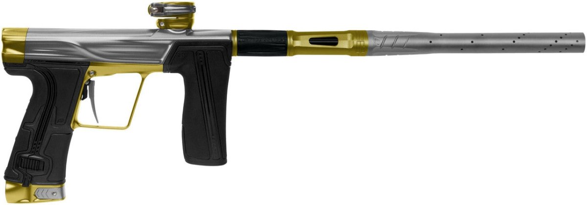 Planet Eclipse Geo R5 Paintball Gun - Specta3 Titanium / Gold - NEW - P8Ball - Buy, Sell, Trade