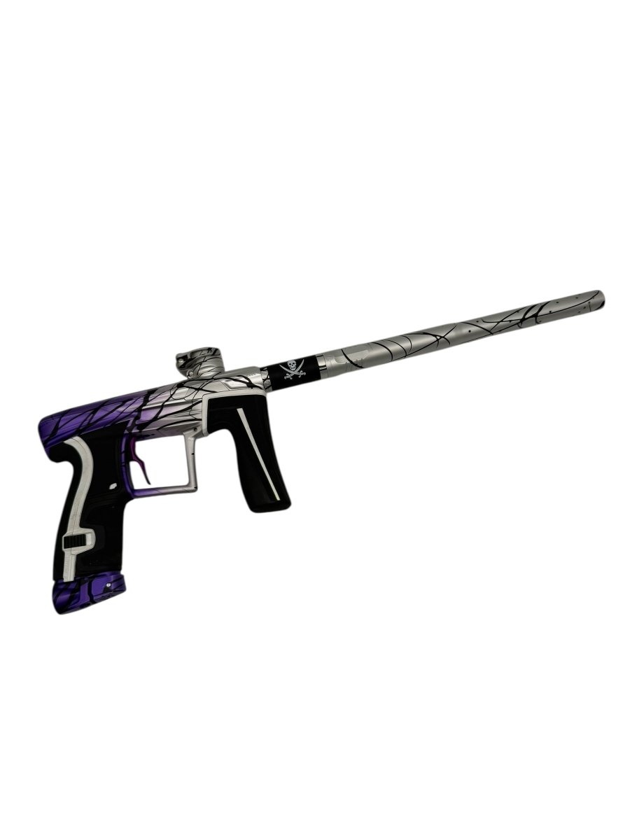 PLANET ECLIPSE GEO4 CUSTOM ANODIZED PURPLE - WHITE FADE SPLASH USED - P8Ball - Buy, Sell, Trade