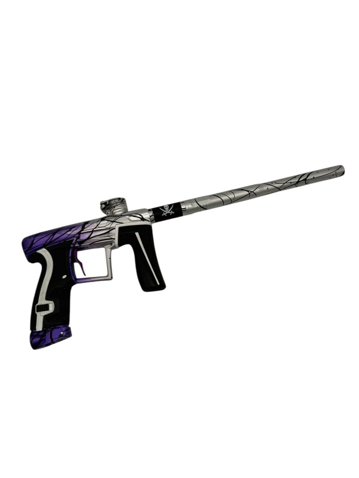 PLANET ECLIPSE GEO4 CUSTOM ANODIZED PURPLE - WHITE FADE SPLASH USED - P8Ball - Buy, Sell, Trade
