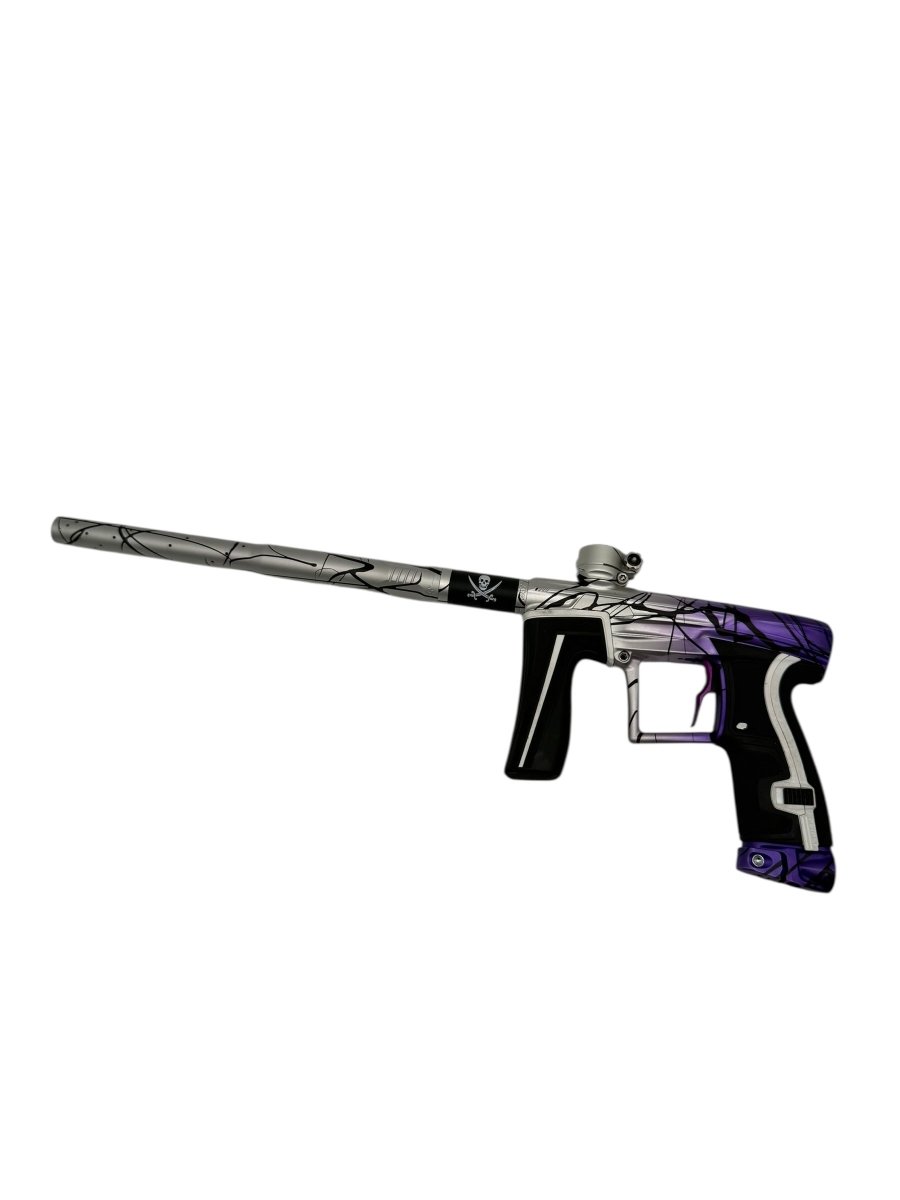 PLANET ECLIPSE GEO4 CUSTOM ANODIZED PURPLE - WHITE FADE SPLASH USED - P8Ball - Buy, Sell, Trade