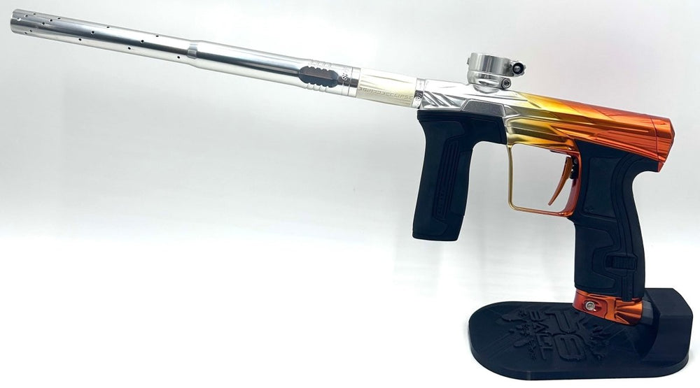 PLANET ECLIPSE HK CS2 CUSTOM ANODIZED SILVER - ORANGE USED - P8Ball - Buy, Sell, Trade
