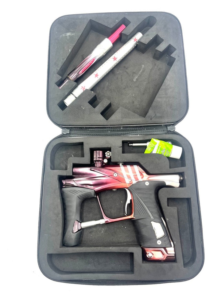 PLANET ECLIPSE LV1.5 ANODIZED GLOSS FLAG USED - P8Ball - Buy, Sell, Trade
