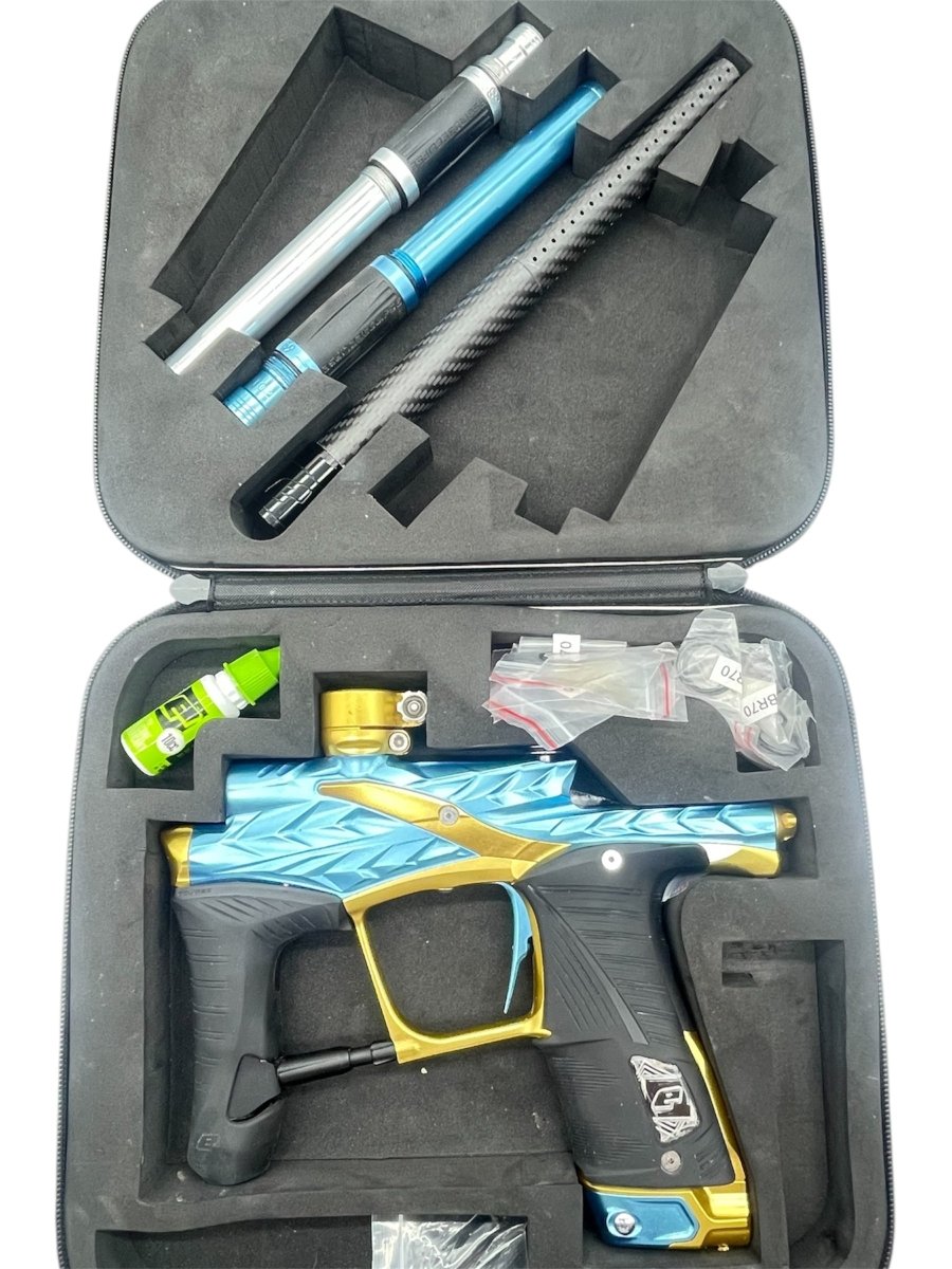PLANET ECLIPSE LV1.6 HK FOSSIL ELECTIC BLUE / GOLD - USED - P8Ball - Buy, Sell, Trade
