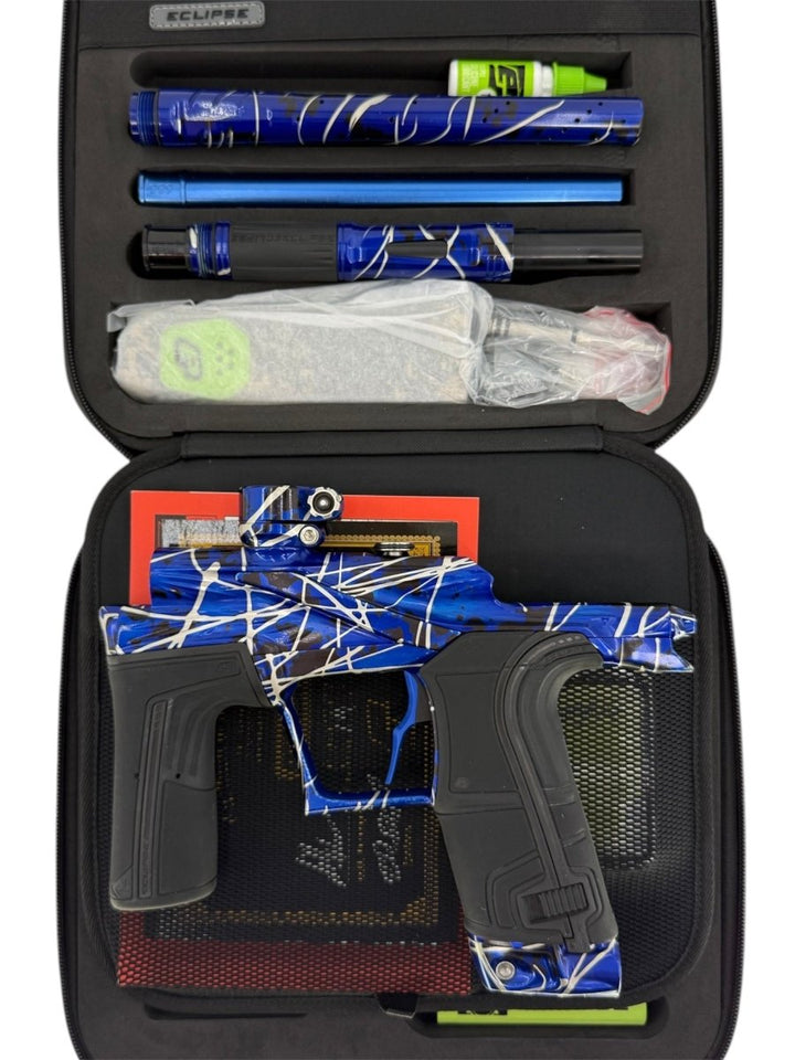 Planet Eclipse - Project LV2 - Blue Splash Custom Ano - Used - P8Ball - Buy, Sell, Trade