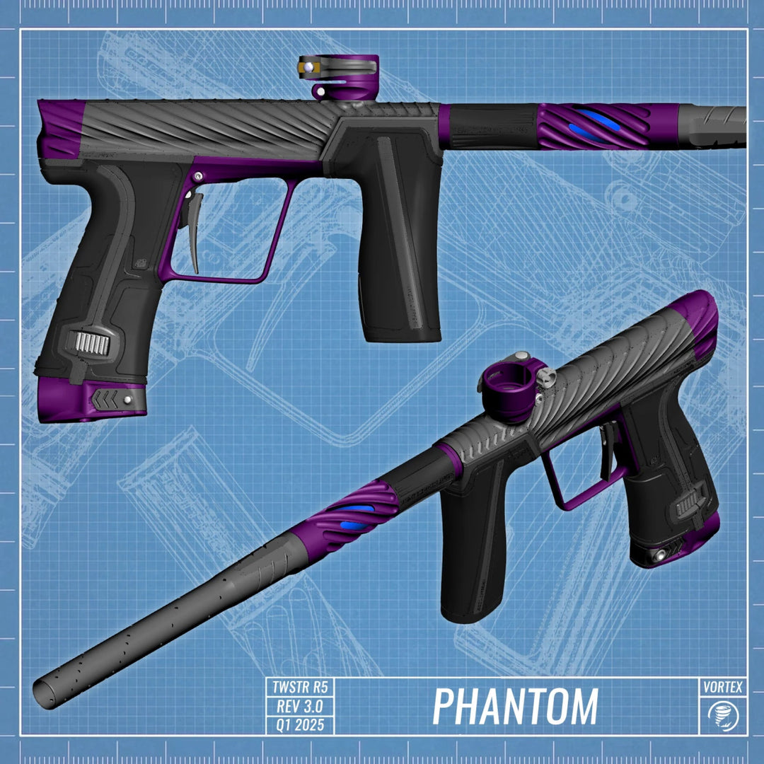 Planet Eclipse TWSTR GEO R5 - Phantom (Medium Grey/Purple) [SELECT