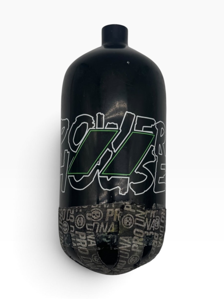 POWERHOUSE BOTTLE 77/4500 BLACK GREEN USED ￼ - P8Ball - Buy, Sell, Trade