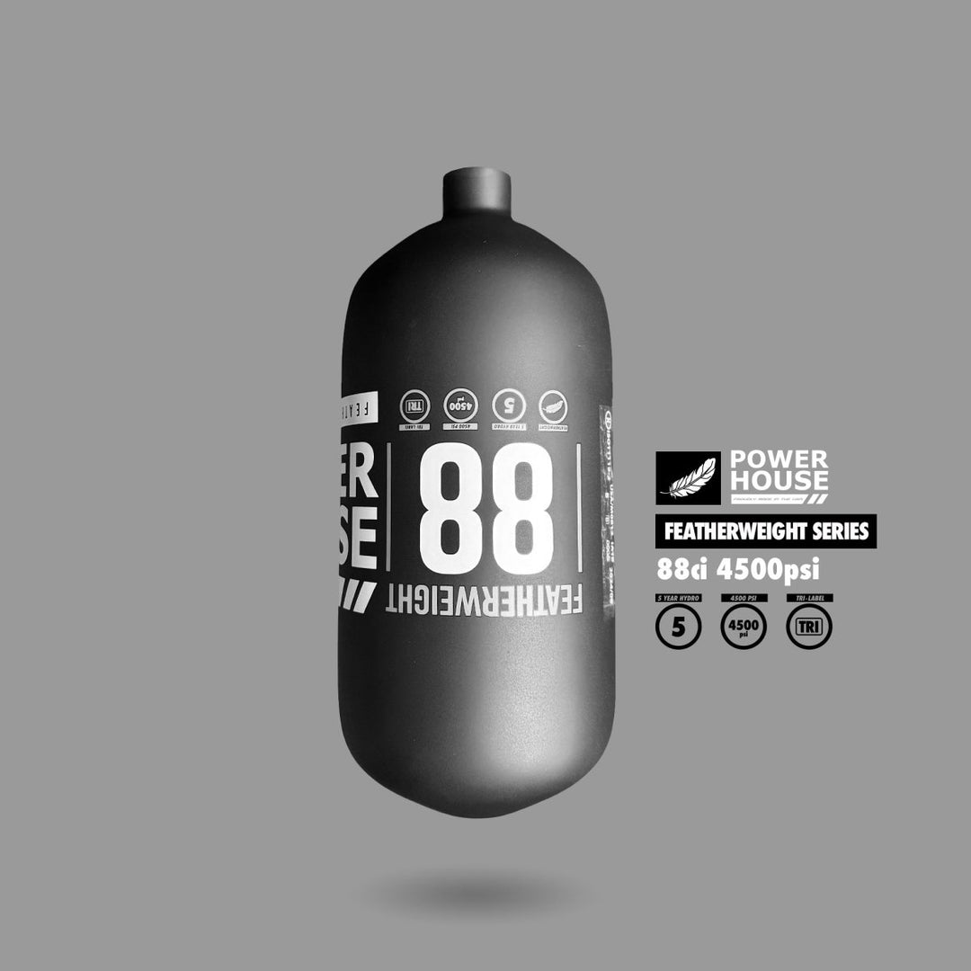 POWERHOUSE™ “FEATHERWEIGHT” TANK 88CI (BOTTLE ONLY) - P8Ball - Buy, Sell, Trade