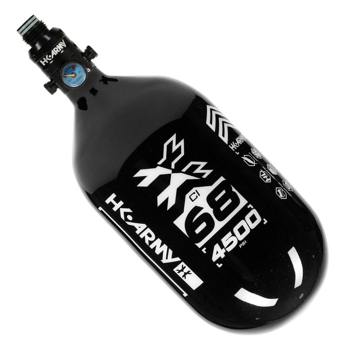 Rush - 68ci / 4500psi "EXTRA LITE" PRO REG Air System - Black/White Rush - 68ci / 4500psi "EXTRA LITE" PRO REG Air System - Black/White - P8Ball - Buy, Sell, Trade