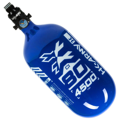 Rush - 80ci / 4500psi "EXTRA LITE" PRO REG Air System - Blue/White - P8Ball - Buy, Sell, Trade
