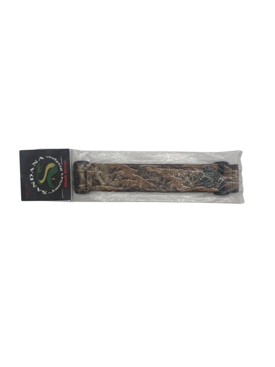SANDANA GOGGLE STRAP BROWN/TAN TIGERSTRIPE - P8Ball - Buy, Sell, Trade