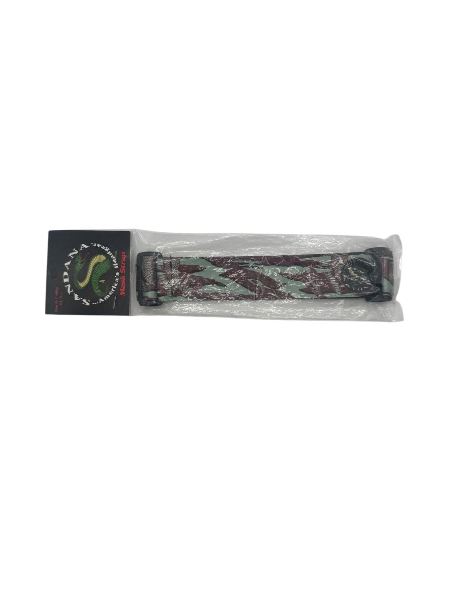 SANDANA GOGGLE STRAP PURPLE/TEAL TIGERSTRIPE - P8Ball - Buy, Sell, Trade