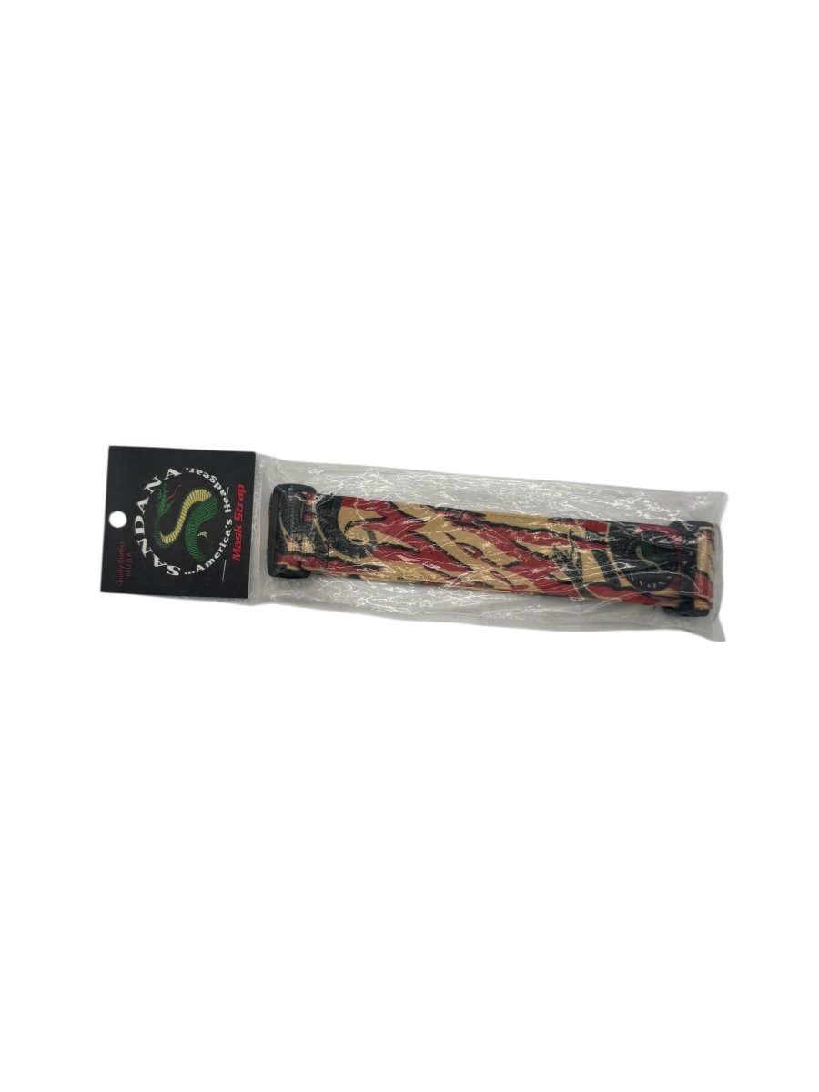 SANDANA GOGGLE STRAP TAN/RED - P8Ball - Buy, Sell, Trade