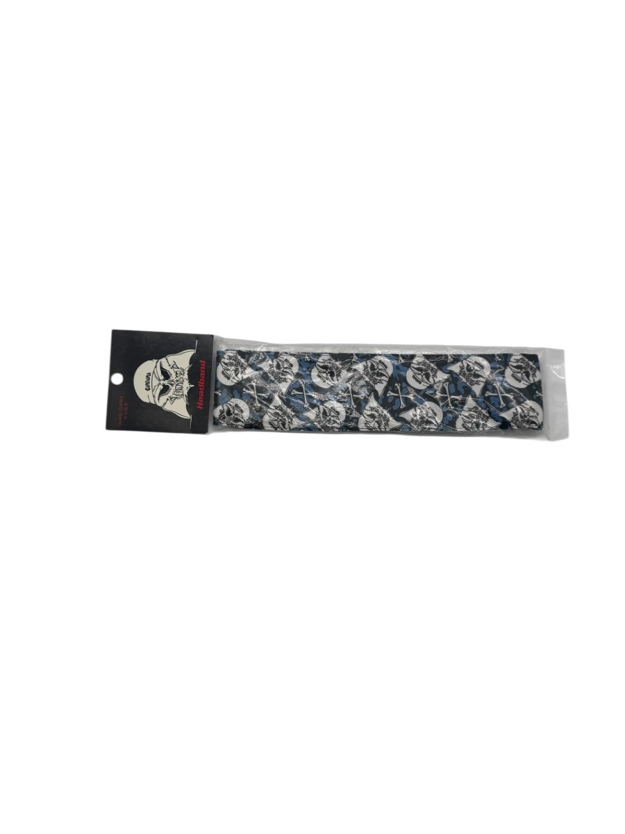 SANDANA HEADBAND BLACK/BLUE - P8Ball - Buy, Sell, Trade