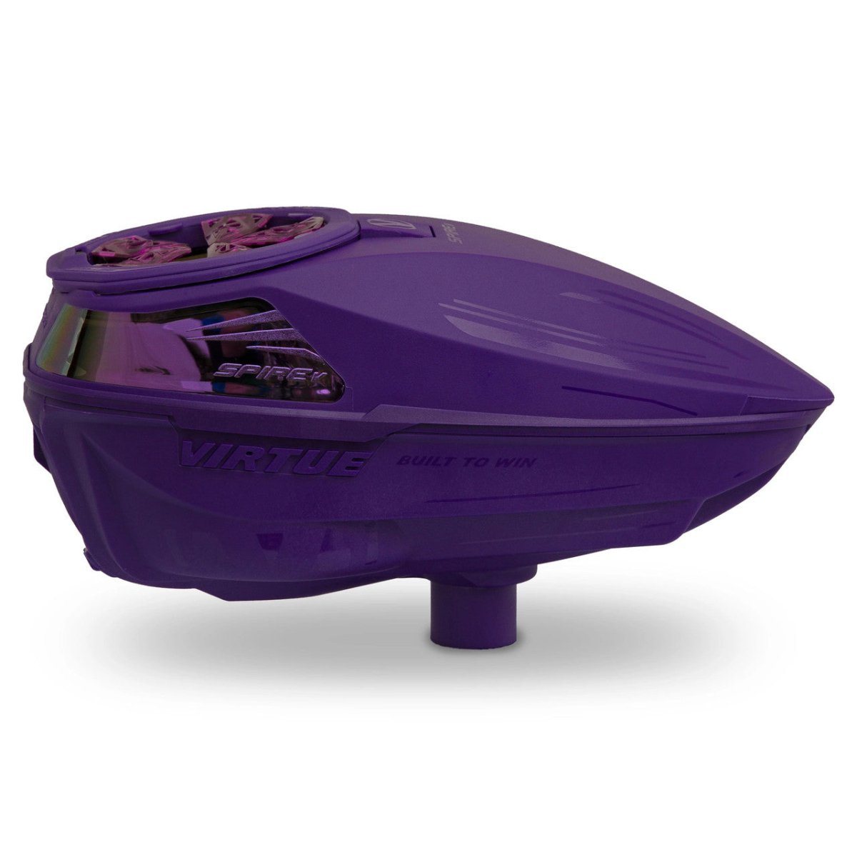 Virtue Spire V 5 Electronic Paintball Hopper Loader w/ Speedfeed and Lid - Purple - P8Ball - Buy, Sell, Trade
