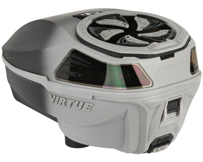 Virtue Spire V 5 Electronic Paintball Hopper Loader w/ Speedfeed and Lid - Silver Black Fade - P8Ball - Buy, Sell, Trade