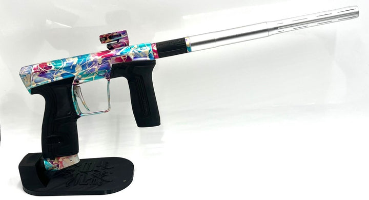 PLANET ECLIPSE CS2 ANODIZING SPLASH PINK/BLUE SILVER USED - P8Ball - Buy, Sell, Trade