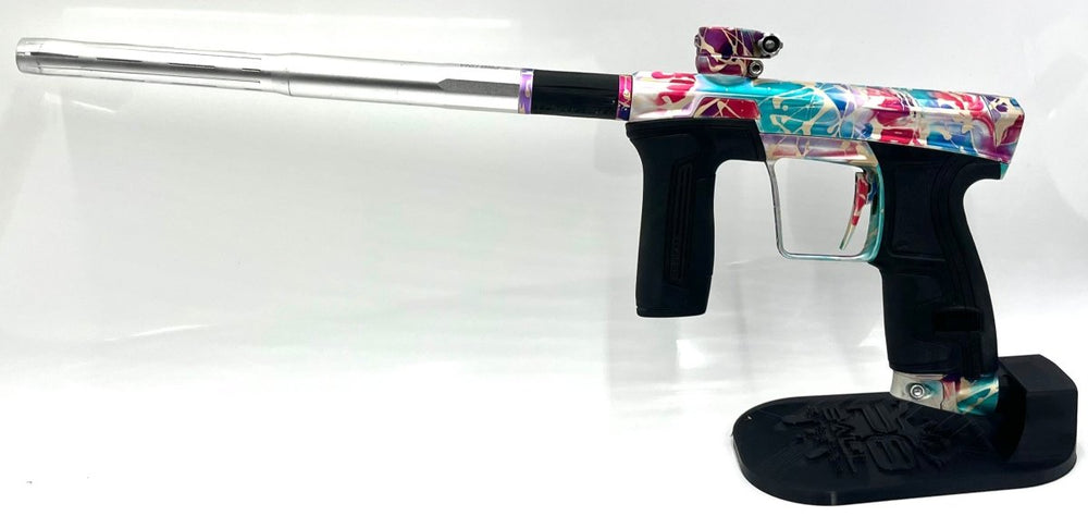 PLANET ECLIPSE CS2 ANODIZING SPLASH PINK/BLUE SILVER USED - P8Ball - Buy, Sell, Trade