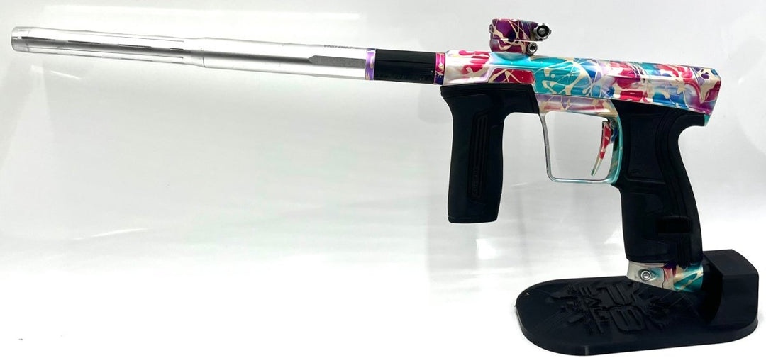 PLANET ECLIPSE CS2 ANODIZING SPLASH PINK/BLUE SILVER USED - P8Ball - Buy, Sell, Trade