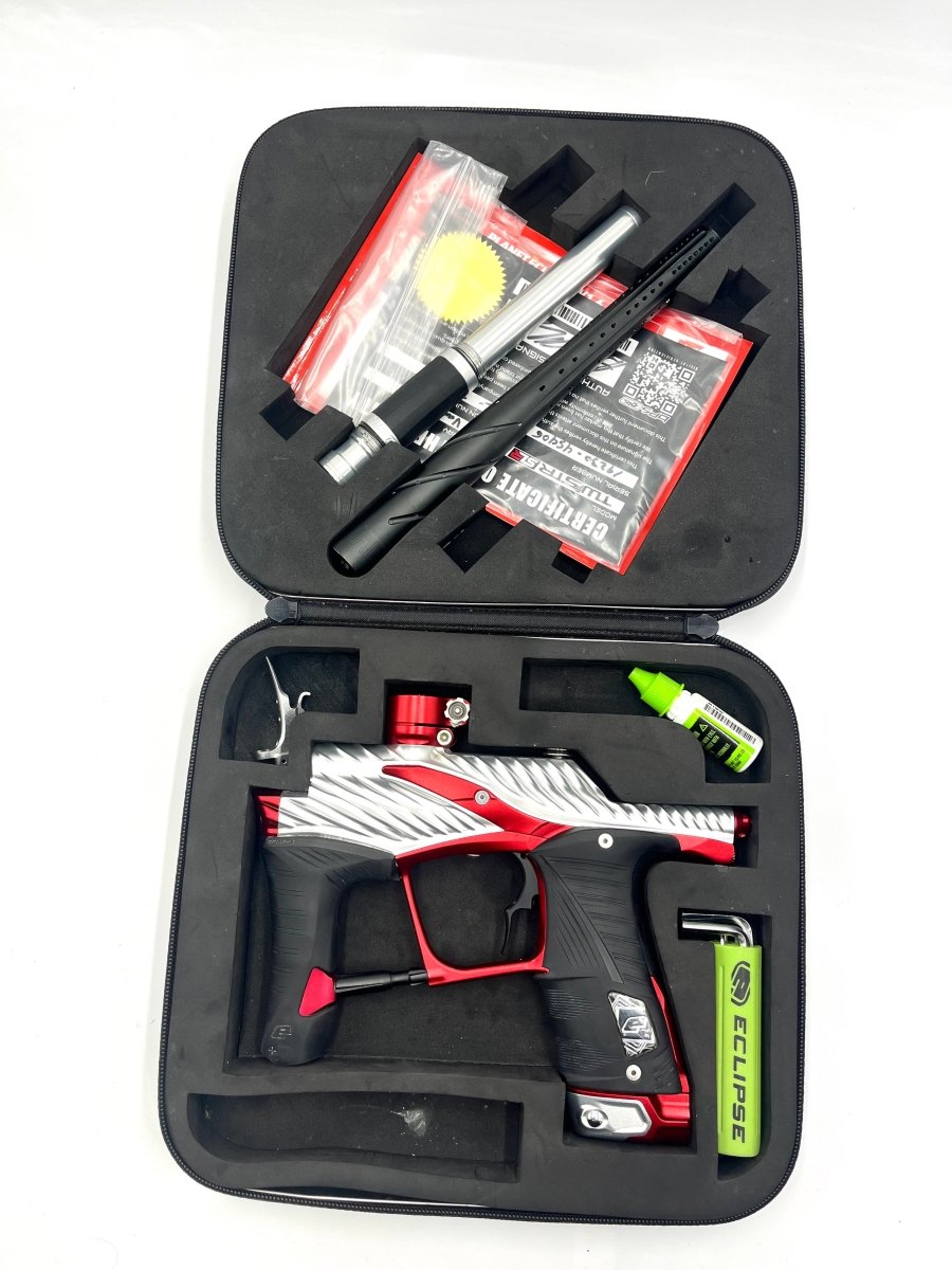 PLANET ECLIPSE LV1.6 TWISTER SILVER/RED USED - P8Ball - Buy, Sell, Trade
