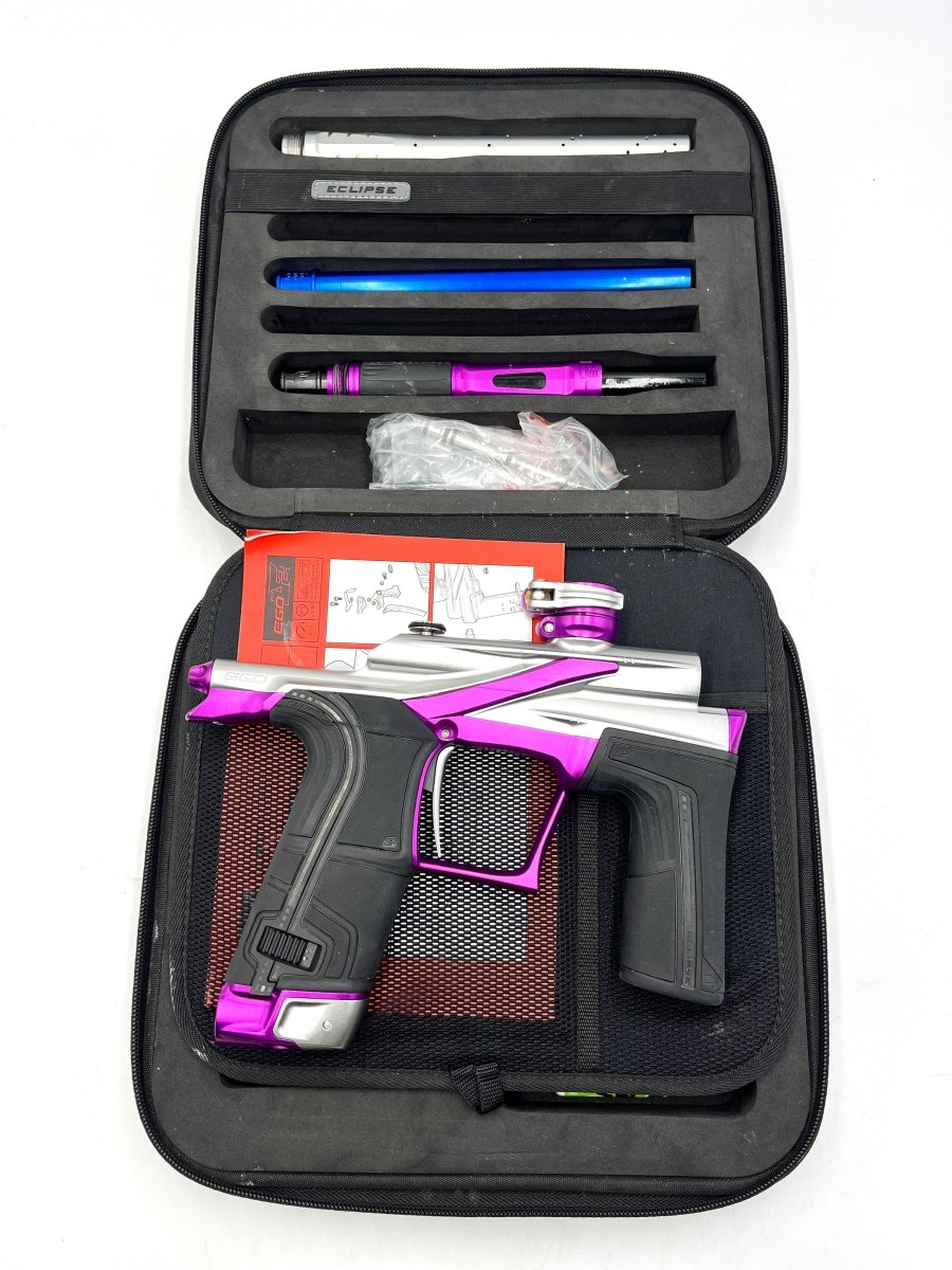 PLANET ECLIPSE LV2 SILVER/PURPLE USED - P8Ball - Buy, Sell, Trade