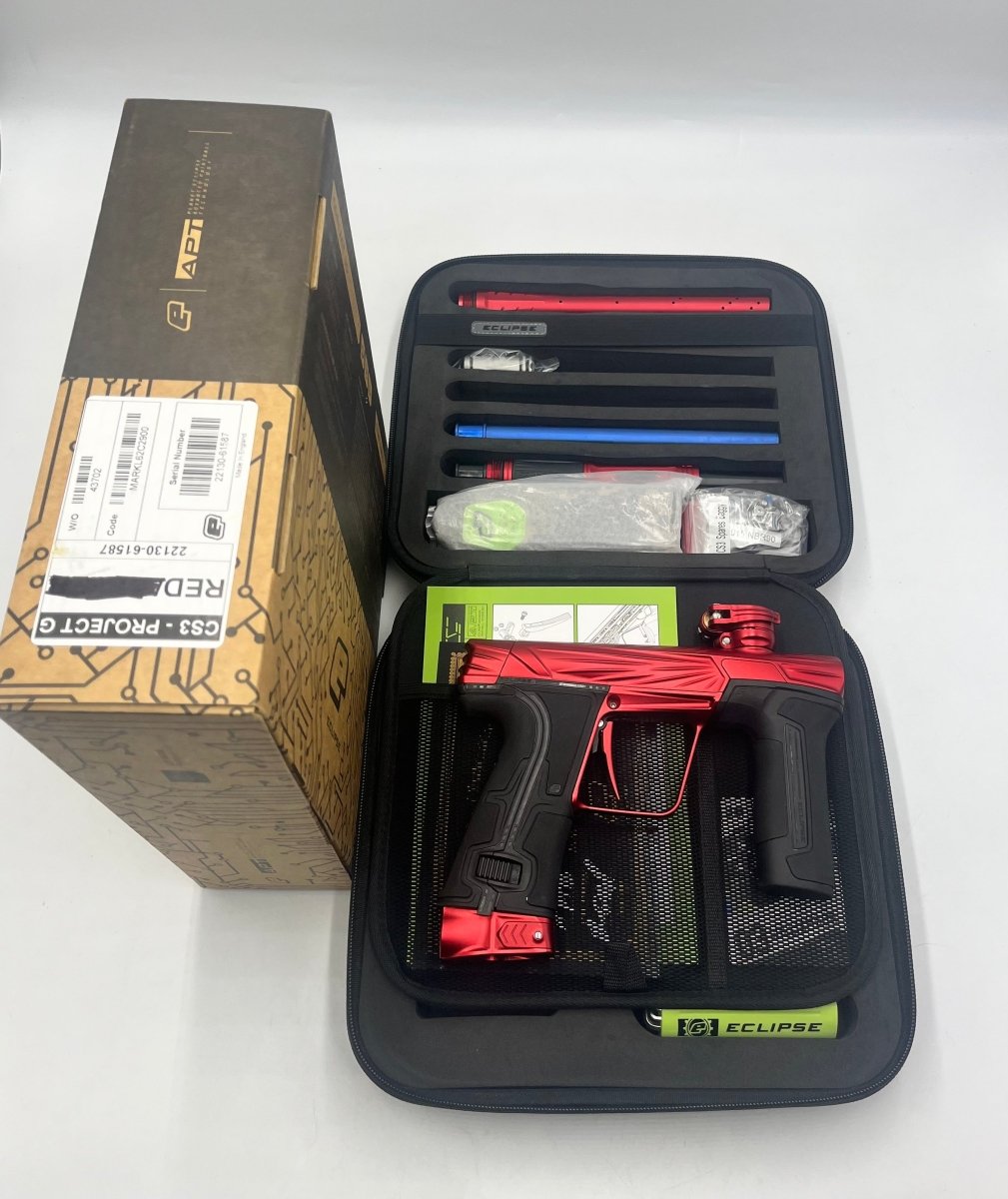 PLANET ECLIPSE PROJECT G CS3 RED EDITION USED - P8Ball - Buy, Sell, Trade